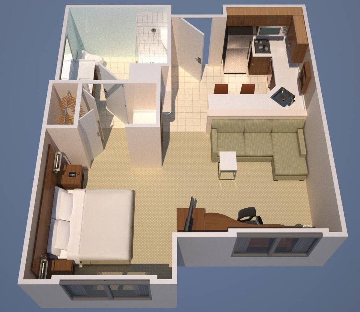 studio, 1 king bed with sofa bed | property amenity