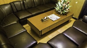 Sitteområde i lobbyen