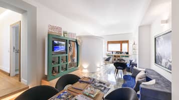 Sala de estar en el lobby