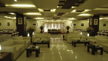 Sala de estar en el lobby