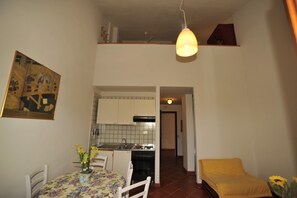 Apartment, Pool Access (Bricola) | Living room | Flat-screen TV
