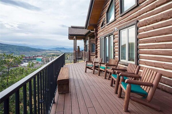 獨棟房屋, 多張床 (Ponderosa Lodge) | 陽台