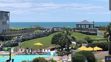 Indoor pool, outdoor pool