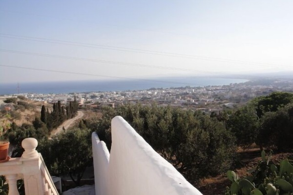 Blick von der Unterkunft