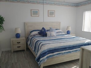 1 bedroom, memory-foam beds, iron/ironing board, free WiFi