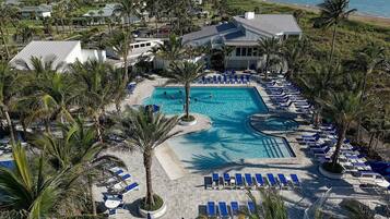 Una piscina climatizada