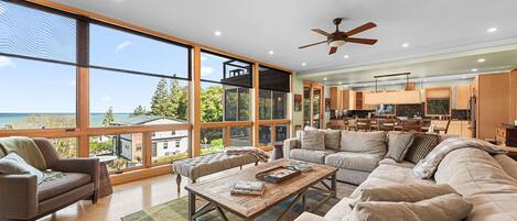 Smart TV, video games, ping pong, books