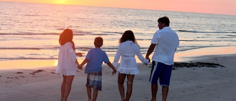 ビーチ、サンラウンジャー