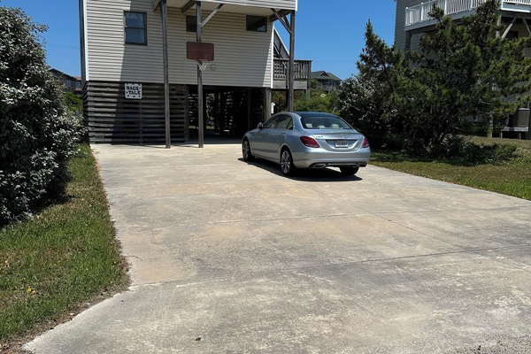 Driveway.