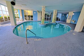Indoor pool, outdoor pool