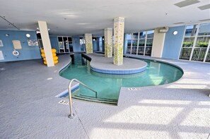 Indoor pool, outdoor pool