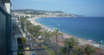 Nice- vacances de rĂȘve, vue panoramique sur la baie des Anges, Promenade des Anglais