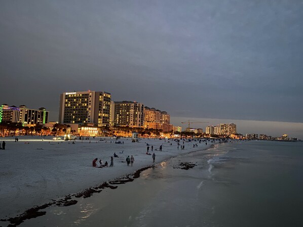 Beach nearby, beach towels
