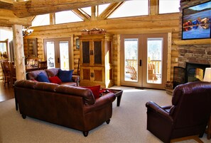 Smart TV, fireplace, video games, Netflix