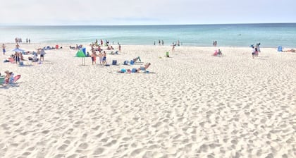 MAYFLOWER BEACH! Waterview Home with Central A/C Across from Mayflower Beach