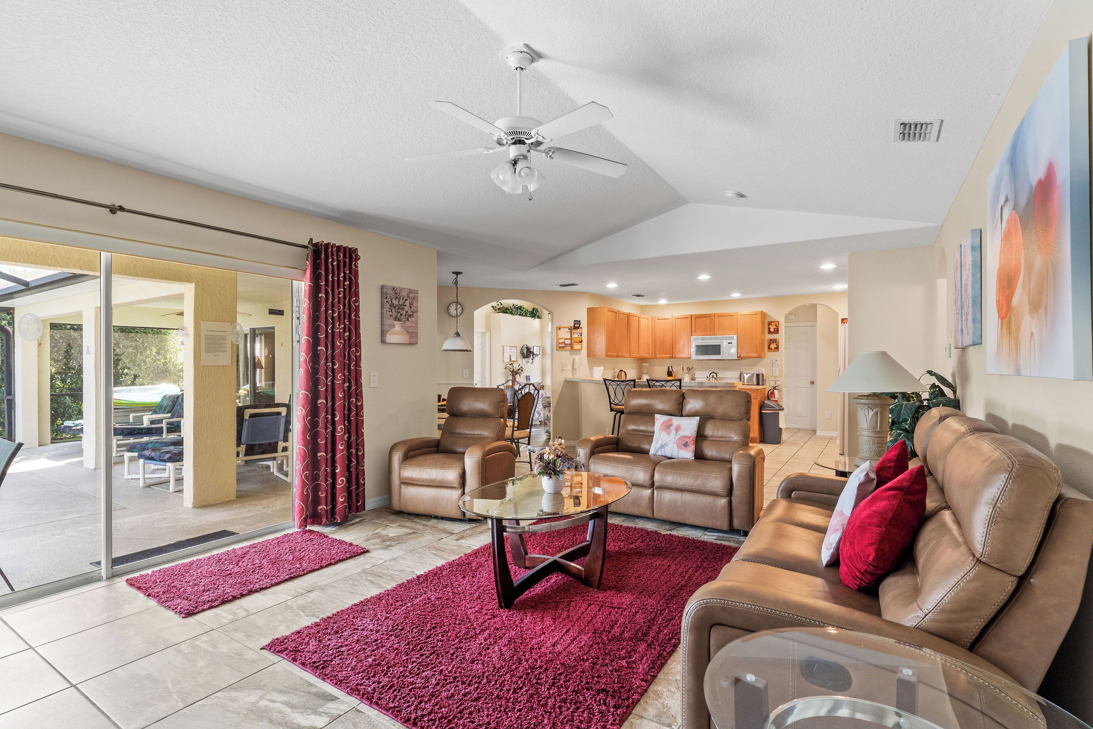 Smart TV, DVD player, ping pong, books