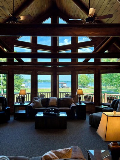 Breathtaking Lake Views Inside & Out! Plenty of Room to Gather, Space to Breathe