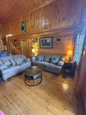 智能電視、壁爐、DVD 播放機、書籍