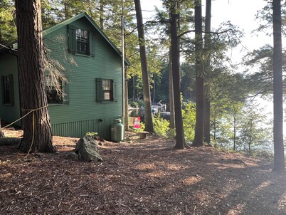 Lovell Lake Rustic Camp w/200' Private Waterfront