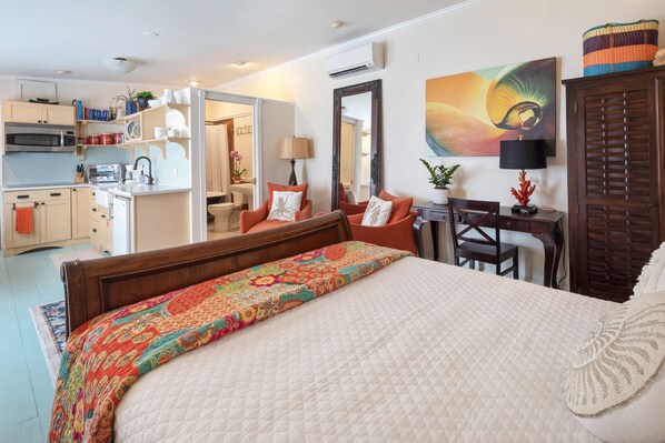 1 غرفة نوم ومكتب ومكواة/لوح كي وواي فاي مجانًا