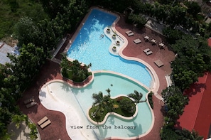 Udendørs pool, opvarmet pool