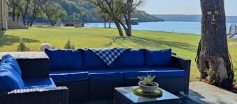 Privat hytte rett på Possum Kingdom Lake (vestsiden)