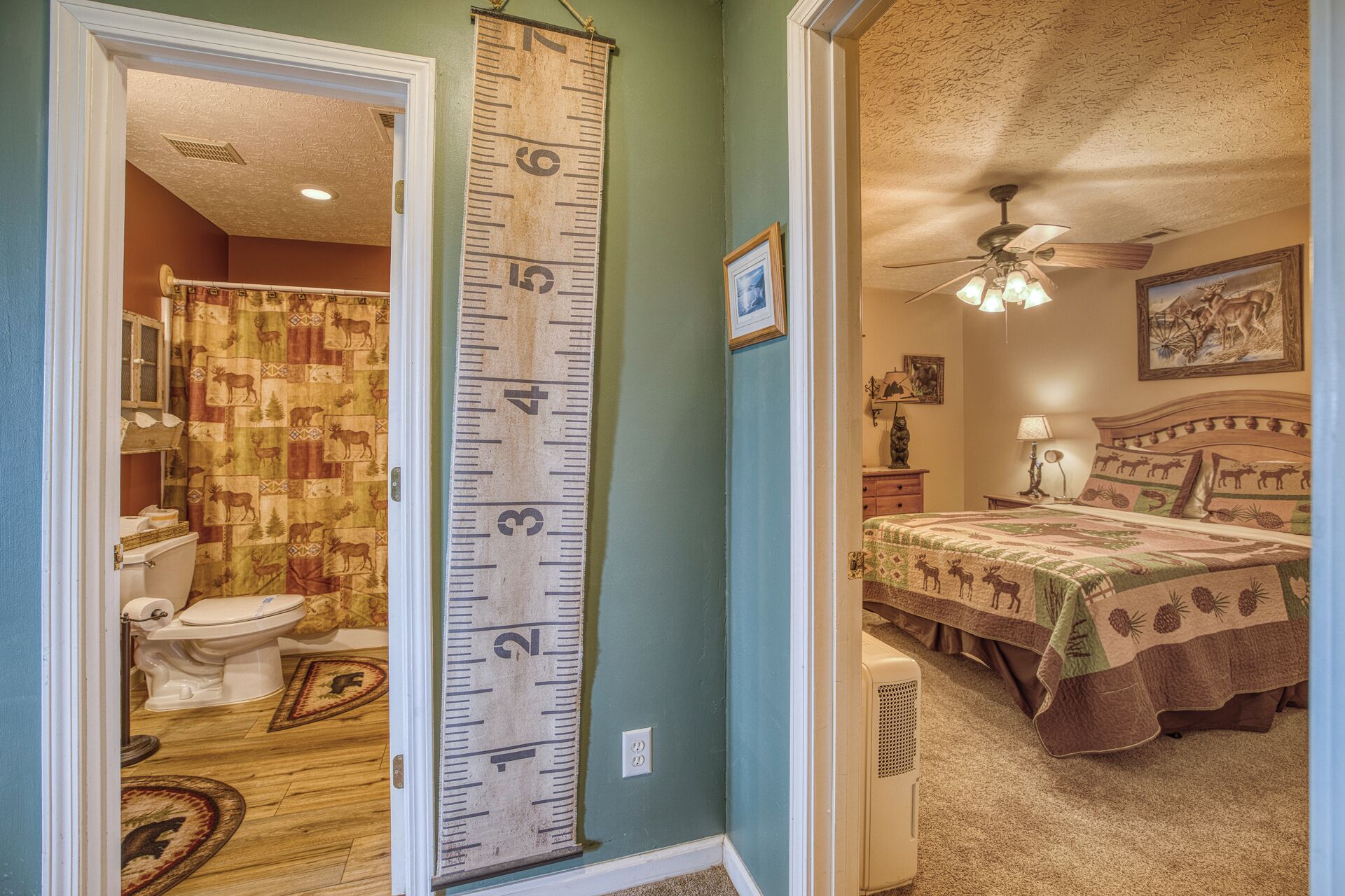 5 habitaciones y camas con efecto memoria 