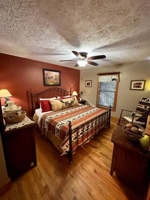 5 bedrooms, memory-foam beds, iron/ironing board, WiFi