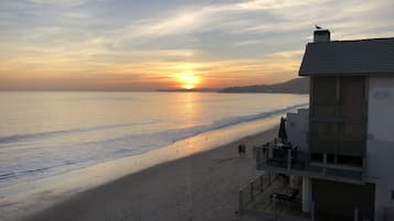 Private beach