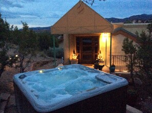 Terrace/patio - Hilltop Retreat in Tesuque (Santa Fe)