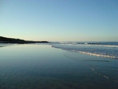 On the beach, sun loungers, beach towels. Enjoy,Relax ON the Beach for your Pura Vida Adventure :