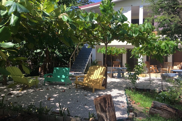 Community relax area with beach chairs & ocean view :)