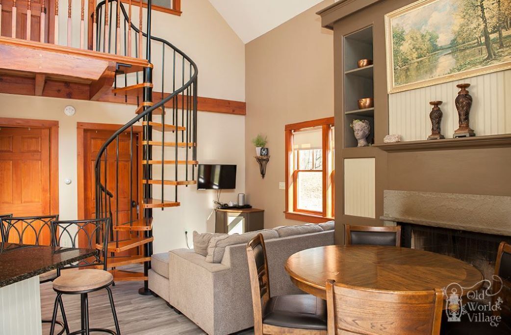 Smart TV, chimenea, videojuegos y reproductor de DVD 