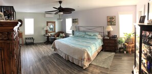 4 bedrooms, iron/ironing board, free WiFi, bed sheets