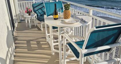 508 Indian Harbour Bch Club Oceanfront. End Unit. Panoramic View Like Paradise!