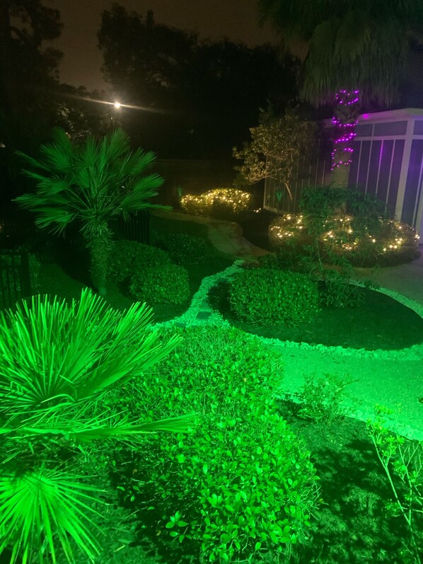 Overnattingsstedets uteområder