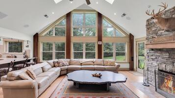 Téléviseur à écran plat, foyer, jeux vidéo, lecteur de DVD