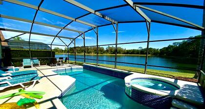 Luxury/magnificent Pool/Spa Lakefront View Free WiFi Game Room