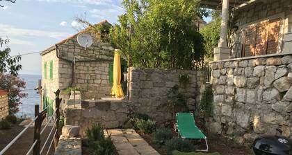 Lucica Beachfront House #1 w/A/C & WIFI on Lastovo Island