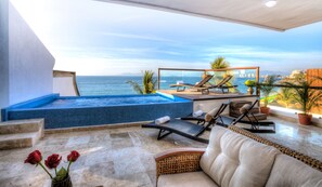 Pool - Best location right on Los Muertos beach, Sky Suite D (Amapas)