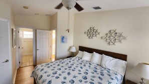 2 bedrooms, iron/ironing board, travel cot, free WiFi