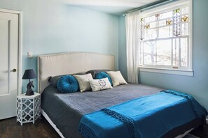 2 slaapkamers, bedden met traagschuimmatrassen