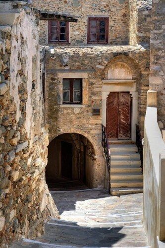 My Home in Naxos Town With Sea View