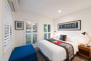 2 bedrooms, iron/ironing board, travel crib, free WiFi