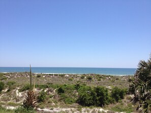 On the beach