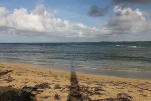 Playa en los alrededores y toallas de playa 
