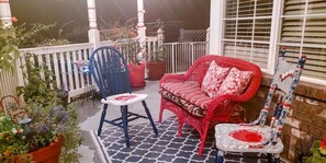 Terrace/patio - Rent "The ABBY" bedroom @ The Winchester House for your activities in St. George (St. George)