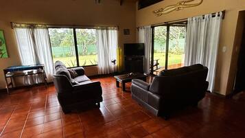 Smart-TV, Netflix, DVD-Player, Bücher