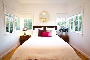 2 bedrooms, iron/ironing board, travel crib, free WiFi
