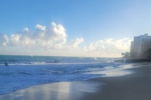 On the beach